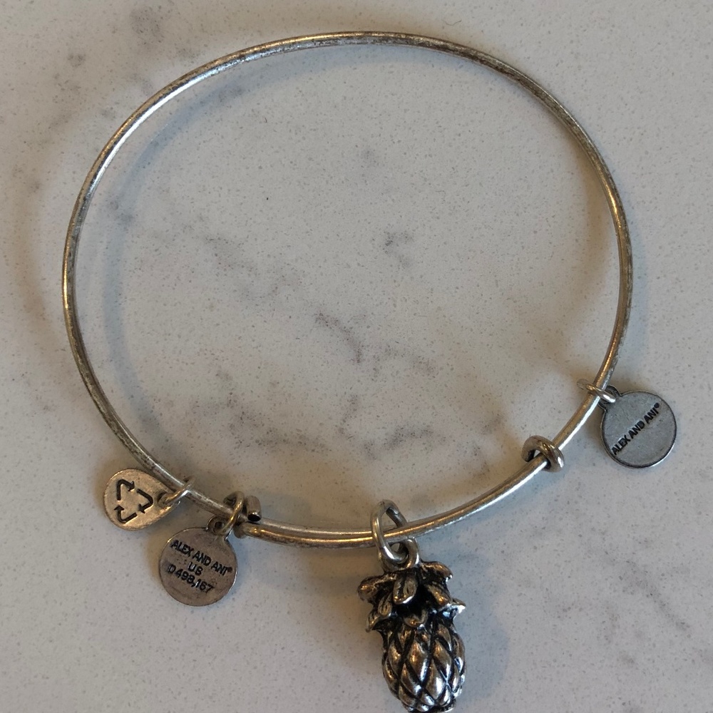 Pineapple Alex and Ani Bracelet
